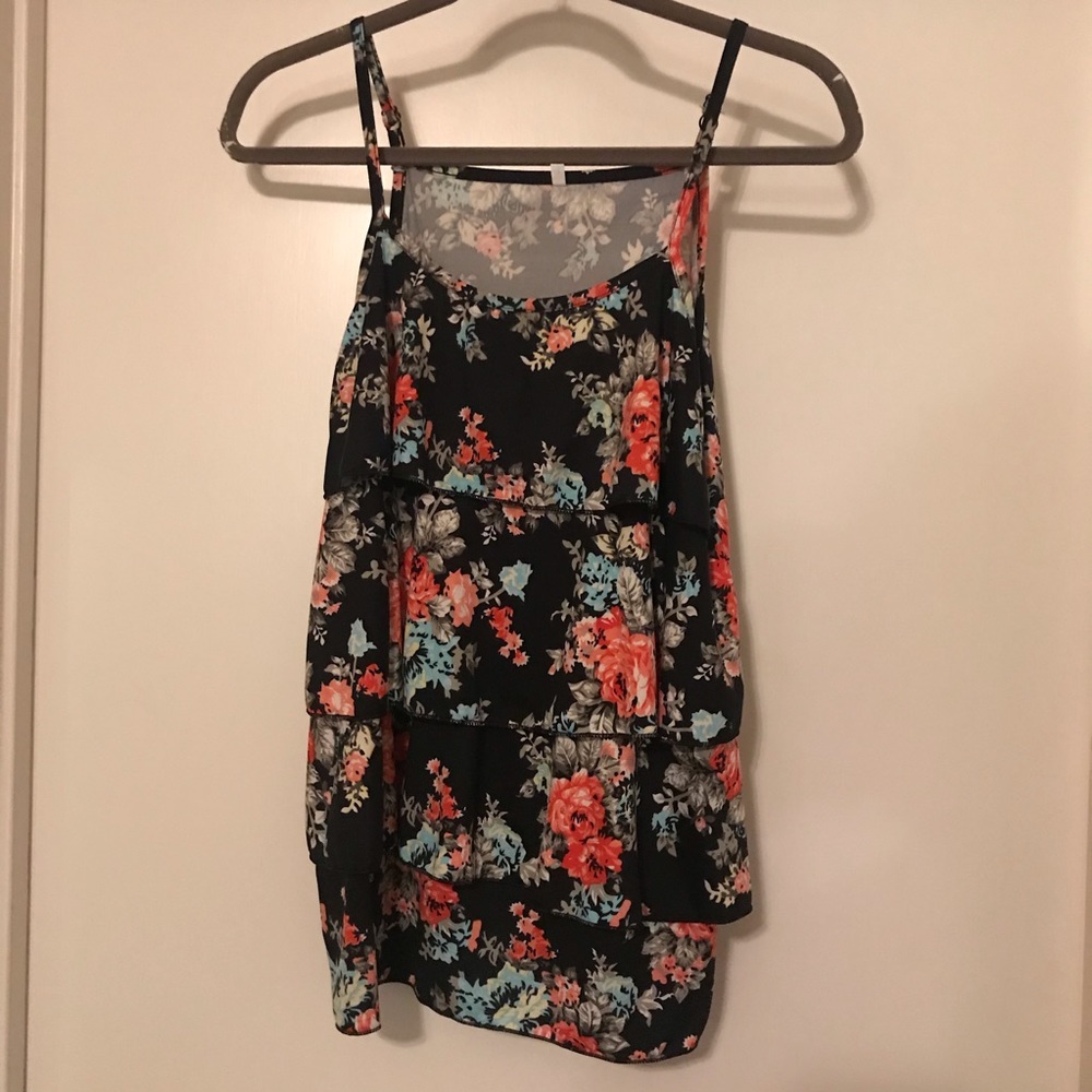 Floral Nursing Tank